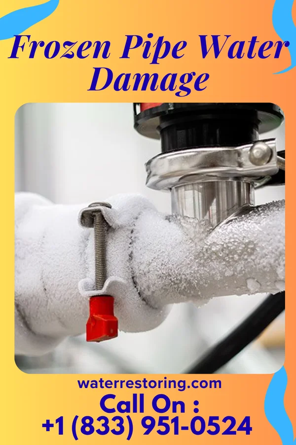 Frozen Pipe Water Damage in East Avon, NY